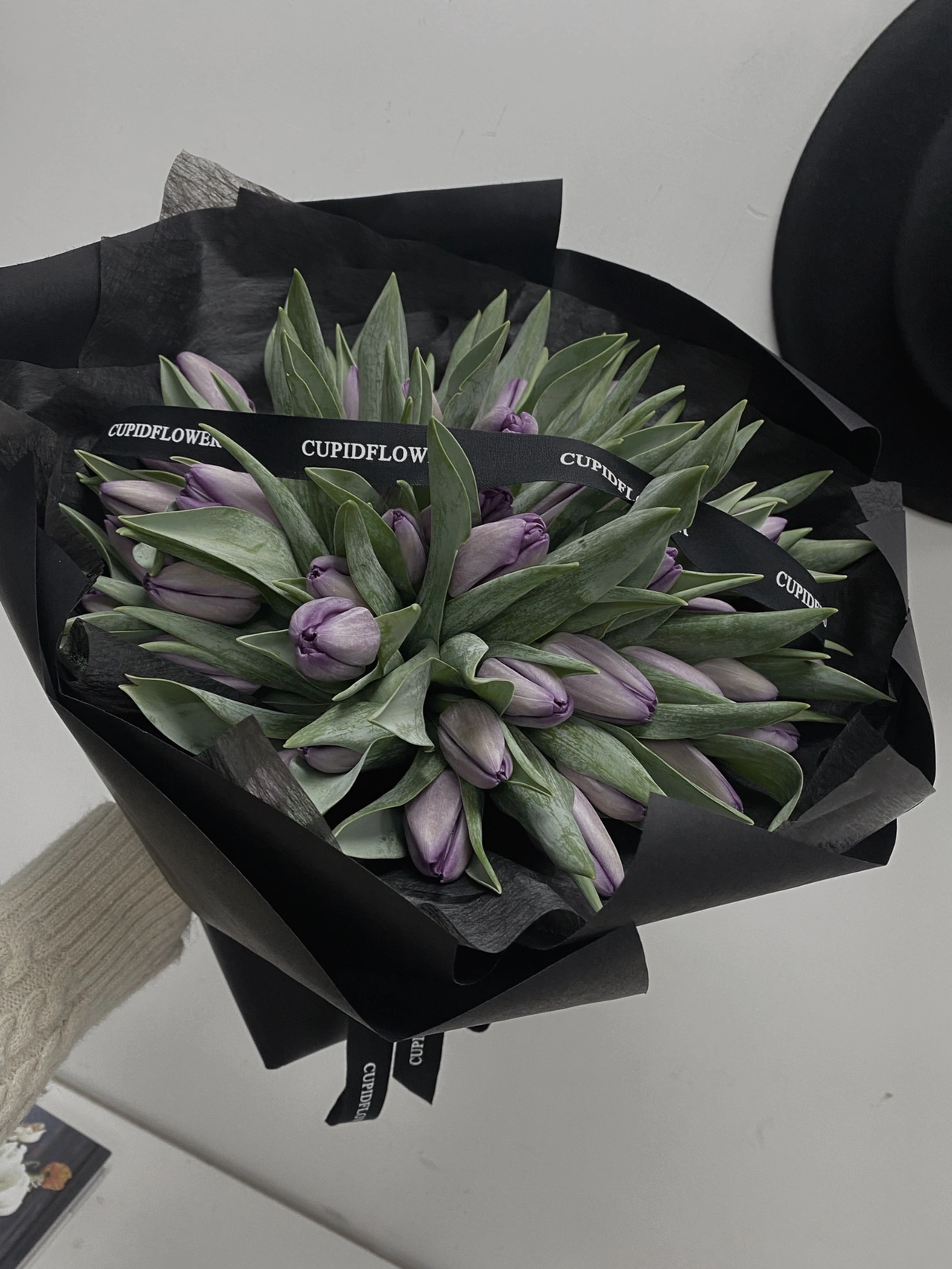 鲜花礼物花束(郁金香花束)-喵神素材库