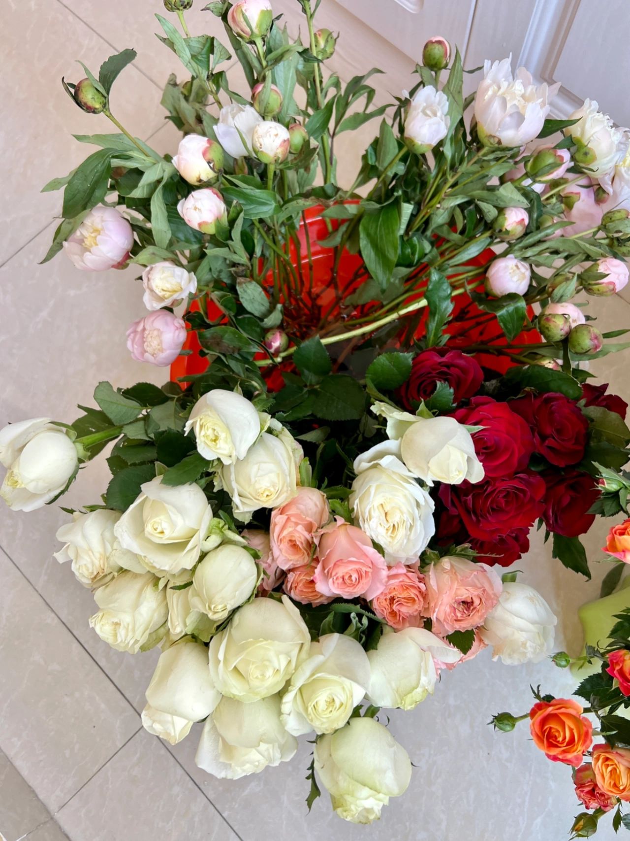 鲜花花卉插花(他一生极苦，却最喜糖。)-喵神素材库