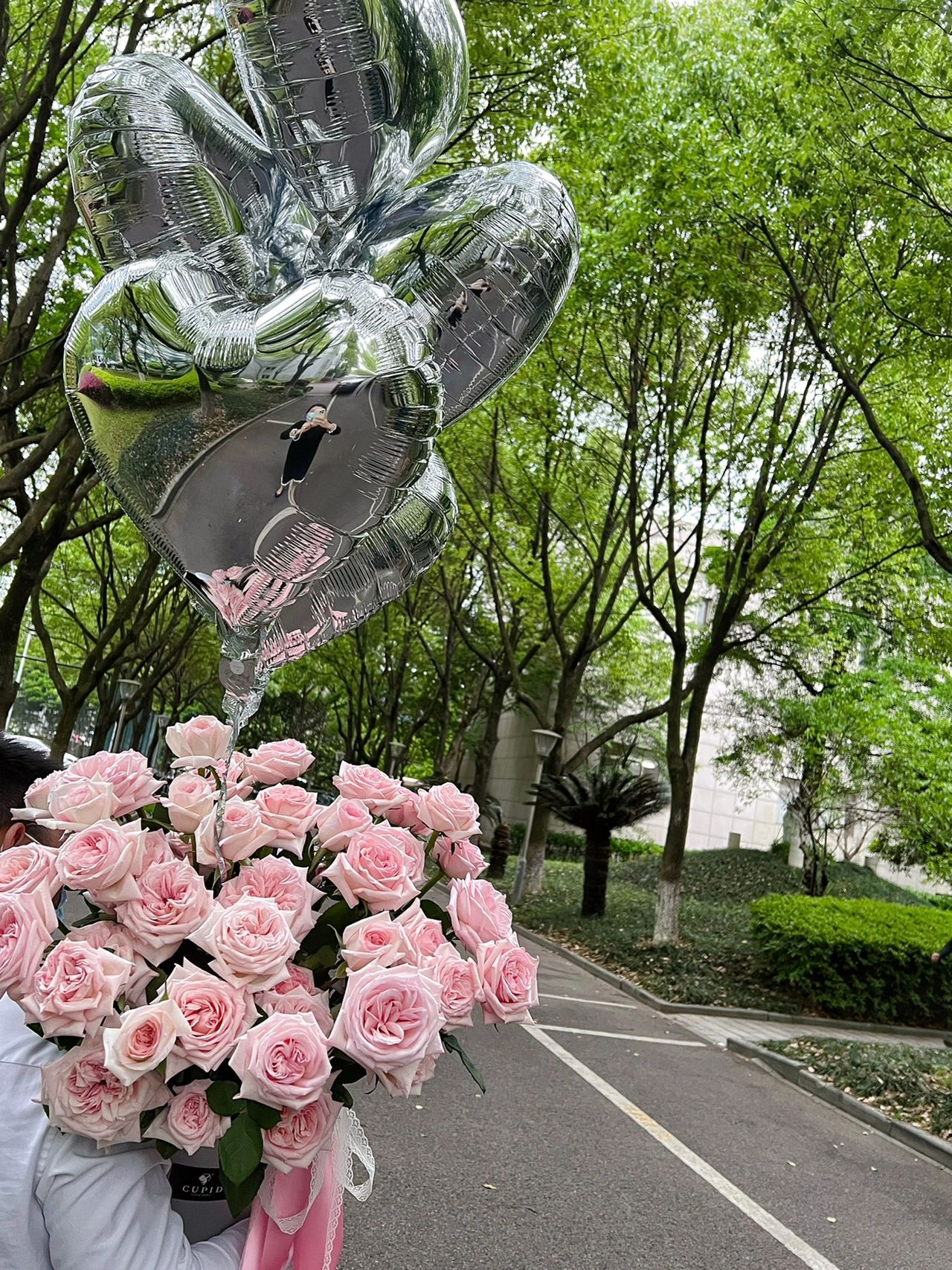 鲜花花束气球礼物(自爱才会被爱)-喵神素材库
