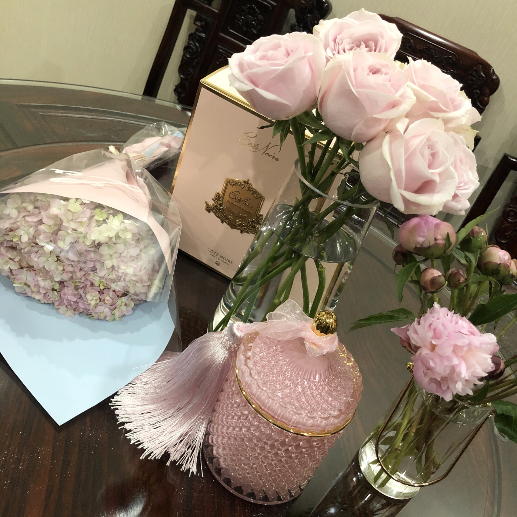 鲜花插花花瓶花艺(治愈我)-喵神素材库