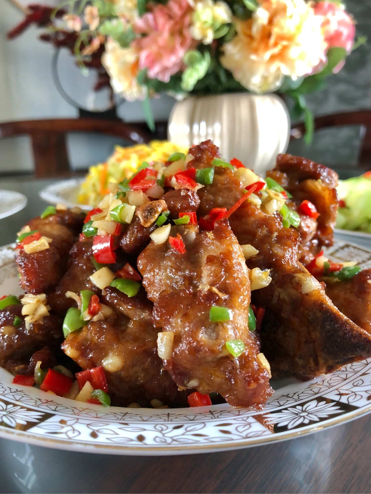 做饭美食家常饭鲜花(美食分享)-喵神素材库