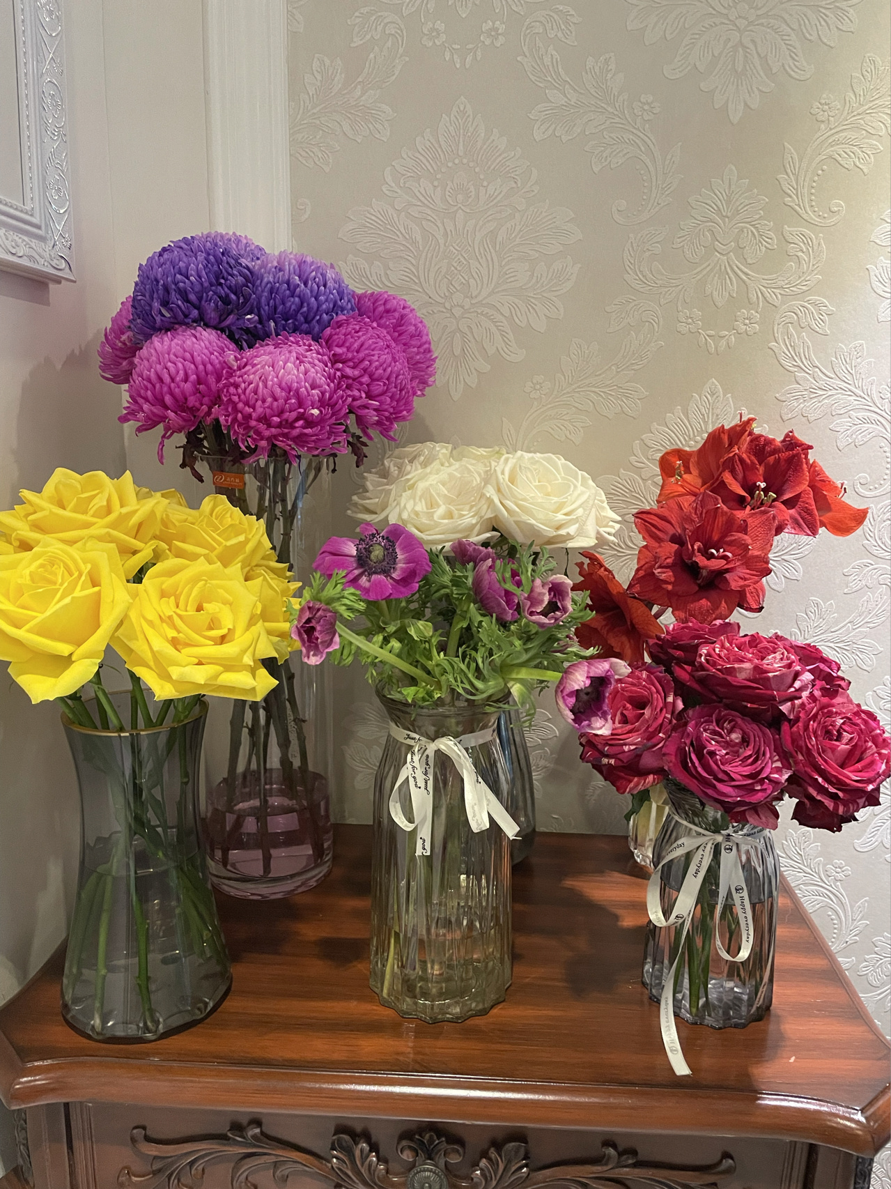 鲜花插花仪式感(喜欢鲜花带来的愉悦心情。)-喵神素材库