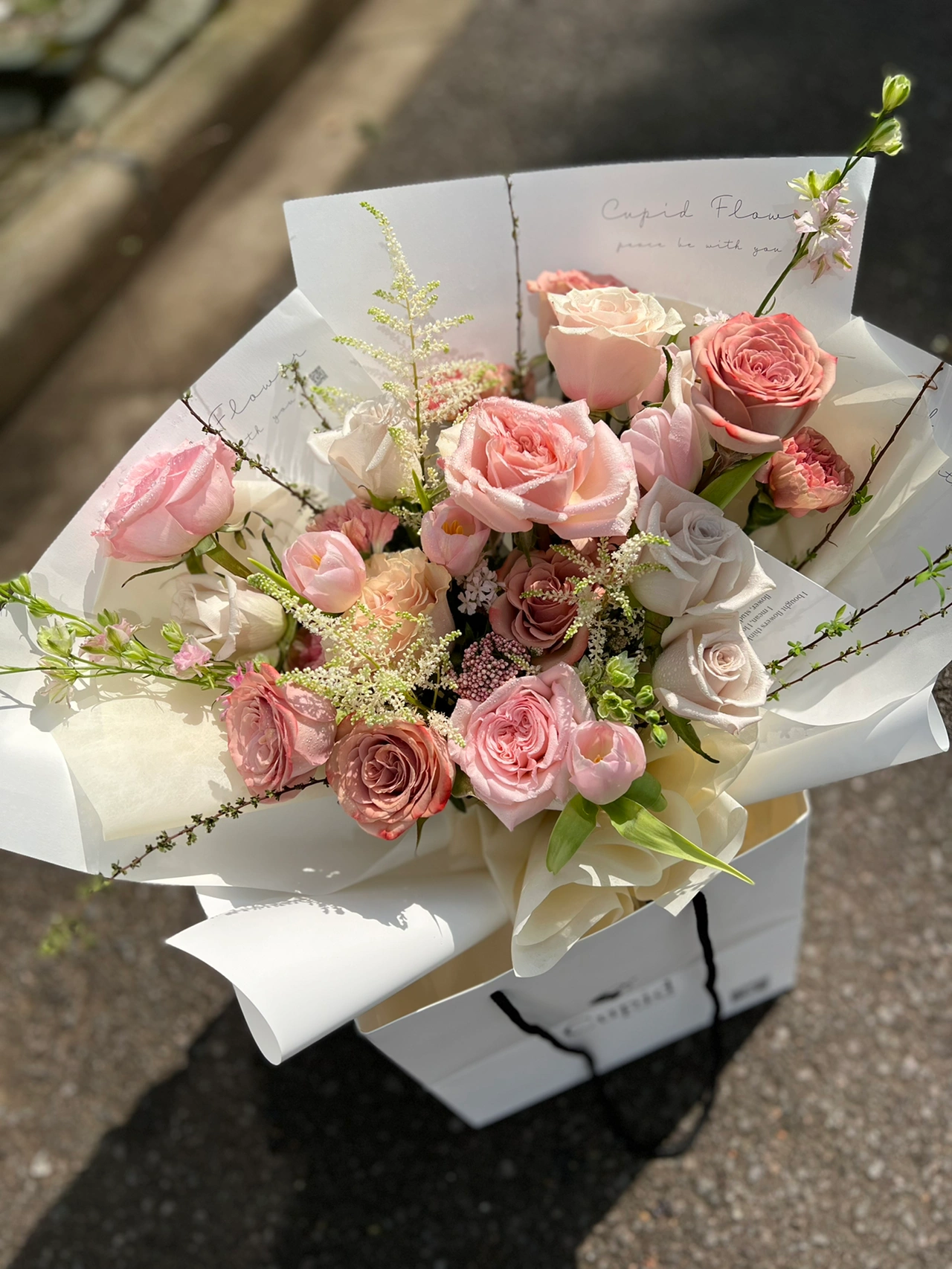 鲜花花束礼物(混搭花束)-喵神素材库