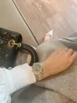 手表  礼物  (当时很想买块绿盘的带钻劳力士日志)-喵神素材库