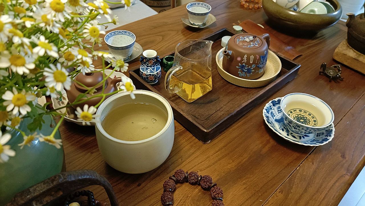 喝茶茶具茶生活茶艺手串(泡一壶好茶  )-喵神素材库