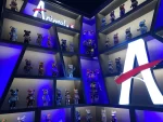 3潮玩摆件玩具模型手办积木熊bearbrick(做了一个主题展览区)-喵神素材库