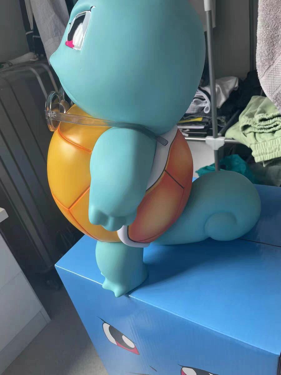 手办潮玩模型杰尼龟( 是一只有自己情绪的摆件)-喵神素材库