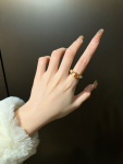 4迪奥手链首饰戒指女士珍珠(冬天配软糯的穿搭真的太合适了)-喵神素材库