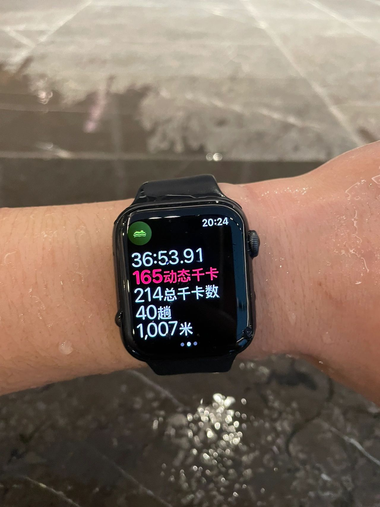 健身运动锻炼运动手表(自学自由泳 )-喵神素材库