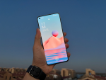 手机数码呼吸灯(蓝调时刻下的OPPO Reno7 Pro，呼吸灯仿佛让手机有了绳命！)-喵神素材库