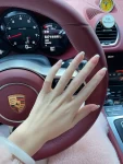 2保时捷豪车手美甲海蓝之谜手霜护肤品梳妆台(给集美们推荐无限回购的手霜，平时包里放一个，车上放一个，梳妆台放一个，完美… )-喵神素材库