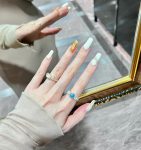 美甲手戒指(哪个美女不去做这款美甲我都会心碎的好吗！)-喵神素材库