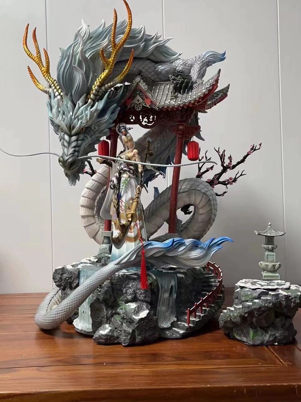 3玩具模型手办青龙女武神(这个雕像不错)-喵神素材库