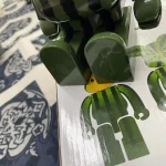 3潮玩摆件玩具模型手办积木熊bearbrick(夏天到了)-喵神素材库