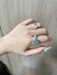 美甲戒指手模姿势(施华洛世奇美甲  )-喵神素材库