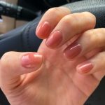 美甲手纯色手油(许久不做指甲 起码半年了 最近春意盎然 搞个温柔的指甲 )-喵神素材库