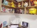 手办潮玩模型书籍书房(因为有我喜欢的书还摆满了我喜欢的手办和神奇宝贝！！满满当当 每个角落都利用起来！)-喵神素材库