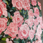 绘画手绘装饰画丙烯画(很适合女生做装饰画 客厅房间舒服都适用 )-喵神素材库