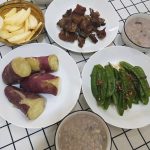 营养餐早餐小学生粥猪红薯肉炒菜(如果不合适 千万别将就 将就只会恶心了自己 耽误了别人 )-喵神素材库